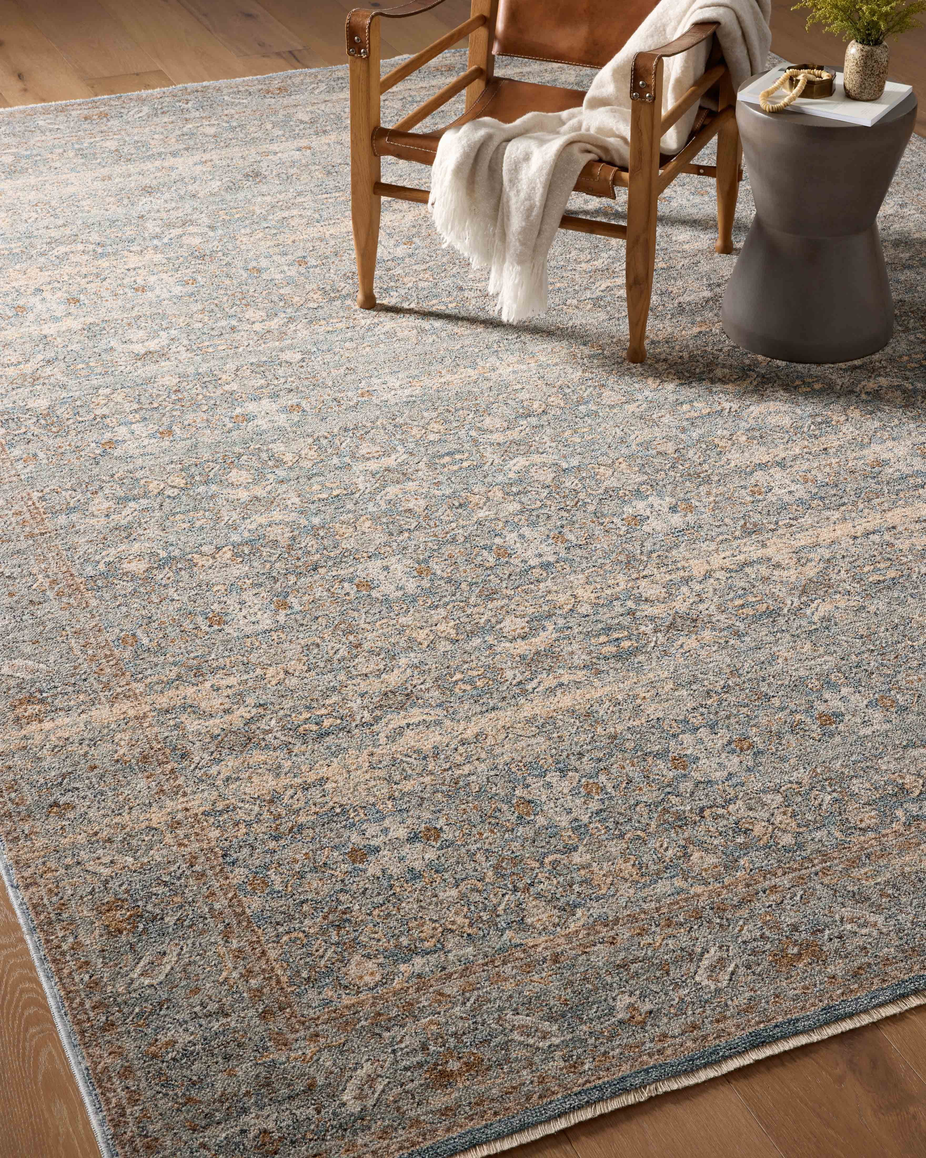 Angela Rose x Loloi Blake Ocean / Mocha 11'-6" x 15'-7" Area Rug