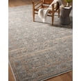 thumbnail image 4 of Angela Rose x Loloi Blake Ocean / Mocha 5'-3" x 7'-6" Area Rug, 4 of 11