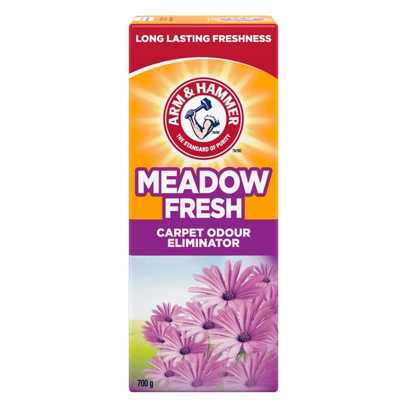 Arm & Hammer Plus OxiClean Meadow Fresh Carpet and Room Odour Eliminator Powder, 700g