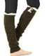 thumbnail image 5 of Calentadores de piernas TeeHee Fashion, bonitos tejidos, 4 pares, para mujer, 5 of 8