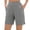 Gris, variante sur Iyufng Shorts Athlétiques pour Femmes Décontractés d'Été Amples Détente Extensibles Course Taille Élastique Shorts de Yoga avec Poches