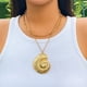 thumbnail image 2 of Concha de mar collar de oro concha de mar bruja accesorios de disfraces para niños adultos（1PC）, 2 of 3