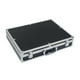 thumbnail image 3 of Maletín organizador de herramientas de aleación de aluminio, maletín de transporte portátil profesional, estuche de transporte para viajes, almacén al Negro, 3 of 8