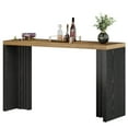 thumbnail image 3 of Fnova 55 Inch Counter Height Bar Table with 350 lbs Load, Tall Bar Table for Living Room, Kitchen, Home Bar, Small Space, 3 of 8