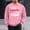 Pink(New), variant on PNTUTB Fashion Valentine's Day Men's Print Loose Casual Crew Neck Hoodless Pullover Long Sleeves Sweatshirts
