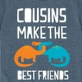 thumbnail image 3 of Instant Message - Cousins Best Friends - Toddler And Youth Short Sleeve Graphic T-Shirt, 3 of 6