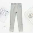 thumbnail image 2 of Esho Girls Casual Solid Color Stretch Tights Long Pants Leggings, 3-10 Years, 2 of 8