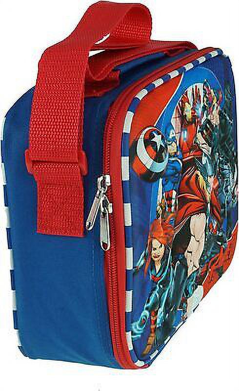 Marvel Avengers Lunch Bag Box Black Panther Captain America 3-D EVA Molded