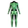 thumbnail image 2 of FASHOFT Halloween Adult Skeleton Costumes for Men Skeleton Costume for Halloween Cosplay Themed Party Halloween Costume L, 2 of 5