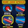thumbnail image 2 of Light up Sword Saber Cawiew, paquete de 4 unidades con sonido FX y retráctil, 2 of 7