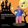 thumbnail image 6 of Uncle Sam Inflatable Adult Costume | One Size, 6 of 7