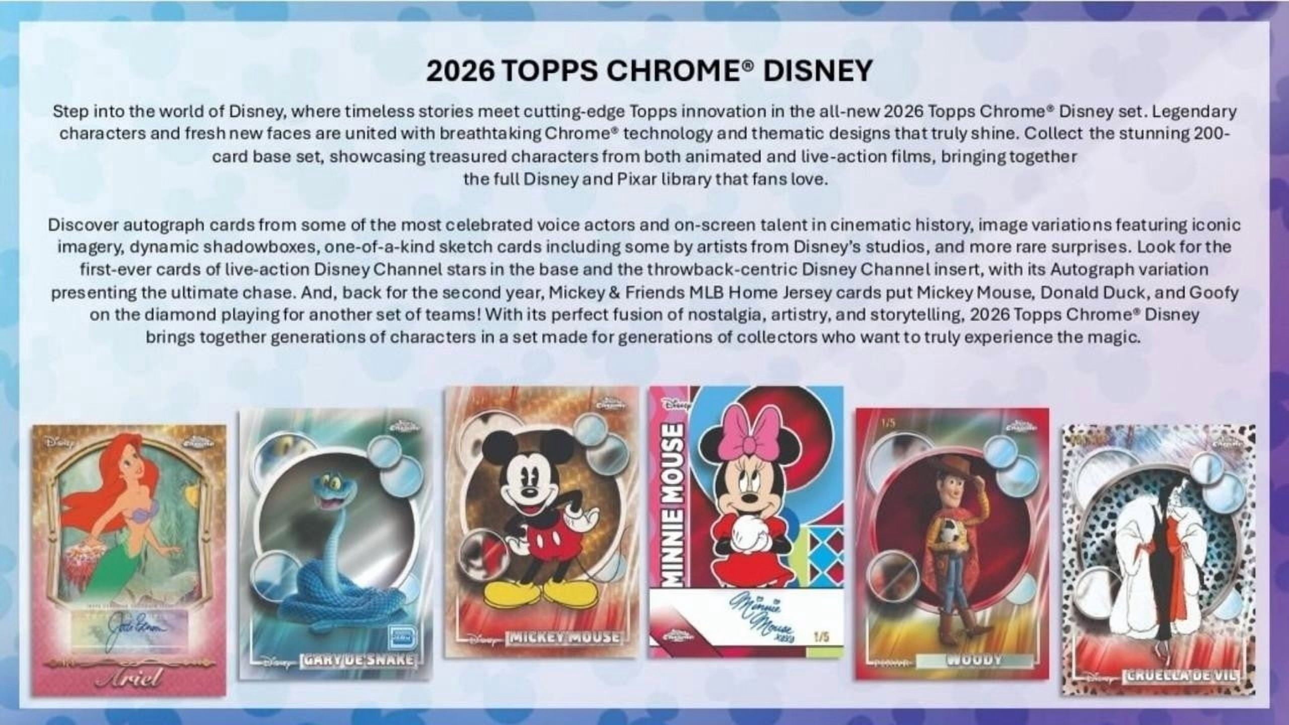 2026 Topps Chrome Star Wars Galaxy Hobby Box