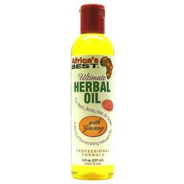 Africa's Best Ultimate Herbal Oil 8 oz. (Pack of 2)