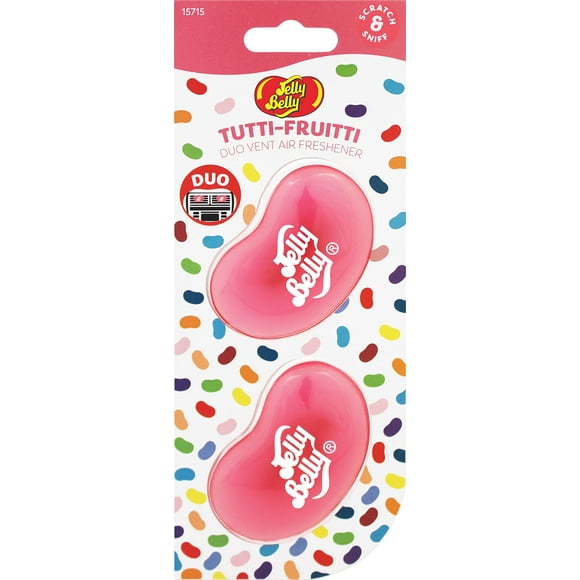 Jelly Belly 15715 3D Gel Mini Vent Air Freshener Duo Pack