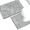 Gray, variant on 2 Pack Chenille Bathroom Rug Set, Rectangular Bath Mat & U-Shaped Toilet Rug, Absorbent Non Slip Floor Mats for Bathroom Household Use