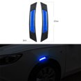 thumbnail image 1 of Car Reflective Strip Door Warning Reflector Carbon Fiber Universal Luminous Stickers Decals, 1 of 6
