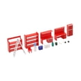 thumbnail image 3 of Xuanheng 1/64 Diorama Accessories Model Set Accessory Sturdy,Hand Painted,Creative,Miniature Realistic for DIY Micro Scene Photography Chair and bench set, 3 of 8