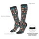thumbnail image 4 of Balery Coffee Lover Print Calcetines novedosos Calcetines deportivos Calcetines hasta la rodilla Calcetines de algodón Calcetines originales y geniales, 4 of 6