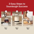 thumbnail image 6 of Apron Maven Premium Fresh Live Sourdough Starter Kit San Francisco Style with Pre-Measured (80g) Flour - Just Add Water (Simple Instructions Included), 6 of 7