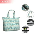 thumbnail image 2 of Blue Pioneer Flower Pattern Travel Tote Bags for Women Carry On,Large Weekender Bags for Women Travel,Multi Functional Duffle Bag for Work,Shopping,Sports, 2 of 5