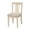 Unfinished, variant on International Concepts Indoor Wood Kids San Remo Chairs in Rich Mocha - Set of 2