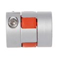 thumbnail image 2 of 2pcs 5mmx8mmx25mm CNC Stepper Motor Flexible Plum Jaw Shaft Coupling Coupler New, 2 of 5