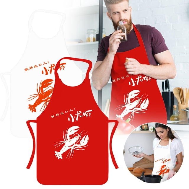 Adjustable Bib Apron Kitchen Apron For Cooking Grilling Crafting & Painting