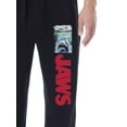 thumbnail image 2 of Jaws Mens' Classic Film Movie Title Logo Distressed Sleep Pajama Pants, 2 of 6
