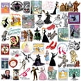 thumbnail image 1 of Paquete de pegatinas GRAPHICS & MORE The Wizard of Oz, vinilo de 50 unidades, 1 of 6