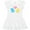 AA-White, variant on Cute Gummy Bears and Heart Girls Toddler Dress