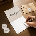 thumbnail image 5 of ZZAIXHL Graduation Thank You Cards With Envelopes & Matching Stickers Perfect for Business Weddings Baby & Showers, Graduations & Funerals 20pcs, 5 of 6