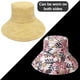 thumbnail image 3 of Sombrero de pesca de doble cara para mujer, con circunferencia de 56-58 cm, protector solar de verano para exteriores, 3 of 5