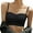 Black, variant on LEEy-World Plus Size Lingerie Brassiere Sport Underwer Vest Women Tira Bra Push Steel Up Yoga Without Gathered Black,L
