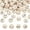 Linen, variant on 60pcs Spacer Wood Smile Beads 4 Sizes Wooden Face Beads Natural Face Print Round Beads Painted Wooden Loose Beads for Animal Model Head Bracelet Necklace Jewelry Making 17-25mm