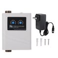 thumbnail image 2 of 120W Water Pressure Booster Pump, 42L Min Flowrate 28m Lift 3 Speed Adjustable Automatic Start Stop for Heater Washing Machine, White, 2 of 7