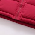 thumbnail image 6 of Kogui Kids Puffer Jacket Stand Collar Zip-Up Warm Winter Coat Lightweight Outerwear for Boys Girls Size 11-12 (Red,11-12 Years), 6 of 9