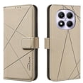 thumbnail image 1 of For Xiaomi Redmi Note 14 Pro 4G Case BINFEN COLOR BF35 Geometry Imprinted Leather Phone Cover RFID B, 1 of 5