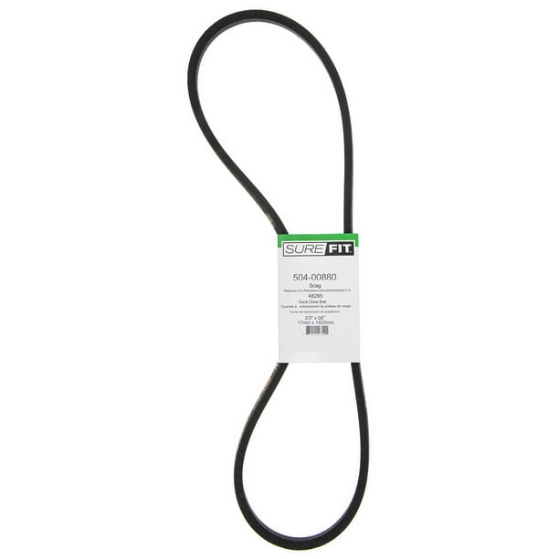 SureFit Right Hand Blade Deck Drive Belt Replacement for Scag 48285 Exmark 1-403105 52