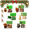 thumbnail image 6 of DIY Highland Cow Button Ornament, DIY Button Highland Cow Craft Kit, 3D Animals Buttons Decor, Handmade Stacked Animal Themed Color Christmas Buttons Xmas Hanging Decorations(Set 2), 6 of 7