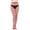Red, variant on Lilgiuy Womens High Waist Charming Fishnet Tights Suspenders Pantyhose Thigh High Mesh Stocking Christmas Costume
