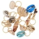 thumbnail image 1 of 13 piezas encantos para el cabello anillos de trenza para el cabello concha colgante encanto pinza de pelo decoración, 1 of 8
