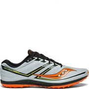 Saucony Men's Kilkenny XC7 Flat Track Shoe, Grey/Black/Orange, 10 D(M) US