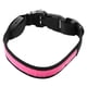 thumbnail image 3 of Collar para perros recargable y ajustable, iluminado, para perros pequeños (rosa) Collar de seguridad nocturna con LED para mascotas, 3 of 8