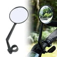 thumbnail image 3 of Cheers.US 2Pcs Bike Mirror Cycling Rear Mirror Adjustable 360 Degrees Rotation Reflector Handlebar Shockproof Wide Angle Bicycle Rearview Safety Mirror for Most Mountain Road Bike, 3 of 7