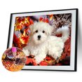 thumbnail image 1 of Cuadros Decorativos Perro diamante bordado 5d diamante DIY pintura Animal punto de cruz Ehuebsd  embutido en tela, 1 of 8
