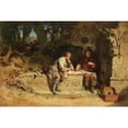 thumbnail image 3 of John Ritchie 18x13 Black Modern Framed Museum Art Print Titled - The False Players (1873), 3 of 5