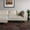 thumbnail image 4 of Theodore Living Room Pillow Back Beige Boucle Fabric Left-Facing Sectional Sofa, 4 of 7