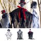 thumbnail image 4 of Halloween colgante esqueleto casa embrujada colgante accesorios de terror puerta de casa Bar Club decoraciones de Halloween Methold HA0601-01B, 4 of 6