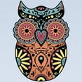 thumbnail image 2 of CafePress - Sugar Skull Owl Color Long Sleeve Infant T Shirt - Long Sleeve Infant T-Shirt, 2 of 2