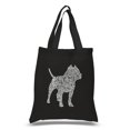 thumbnail image 1 of LA Pop Art Small Word Art Tote Bag - Pitbull, 1 of 2